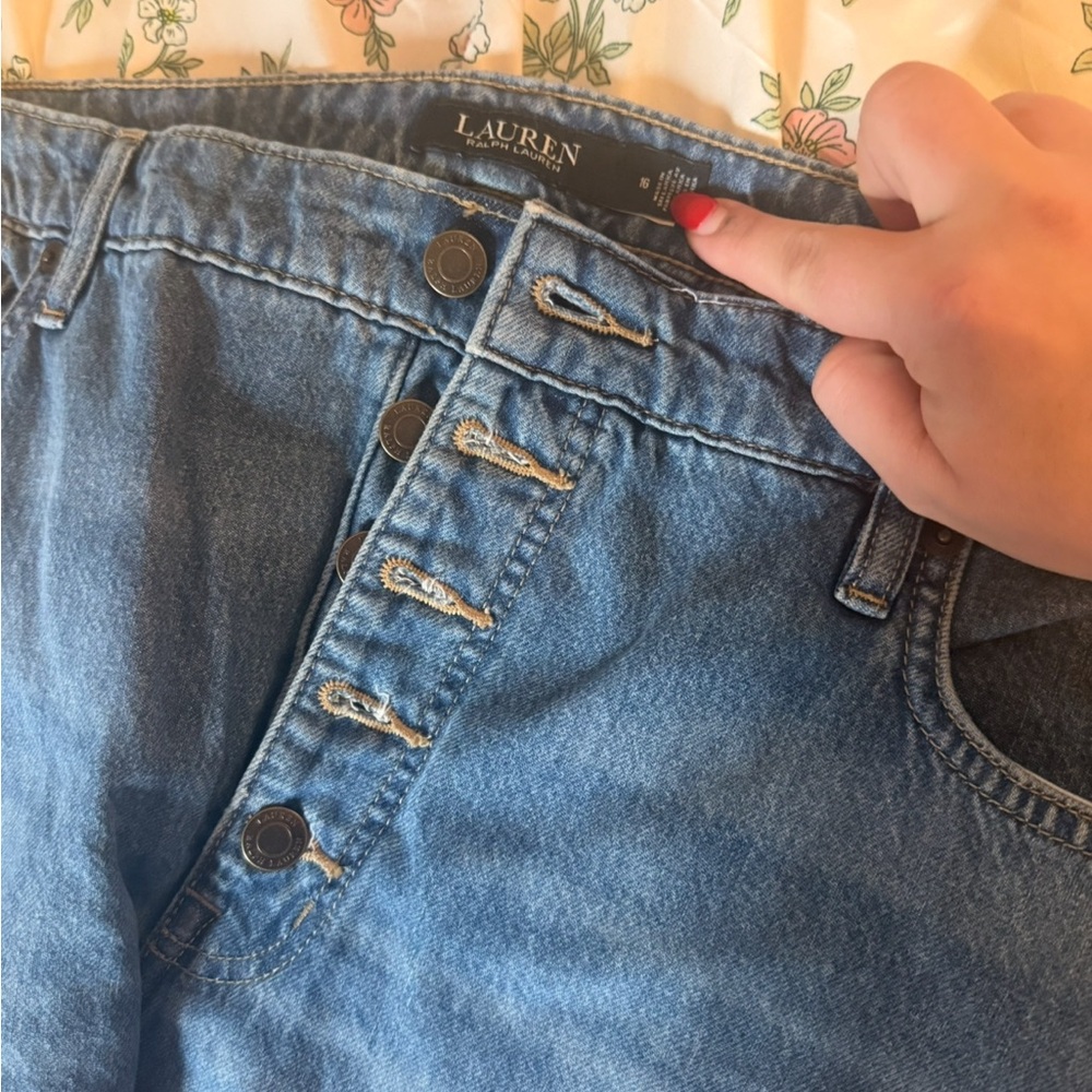 Blue Ralph Lauren flare Women's Jeans